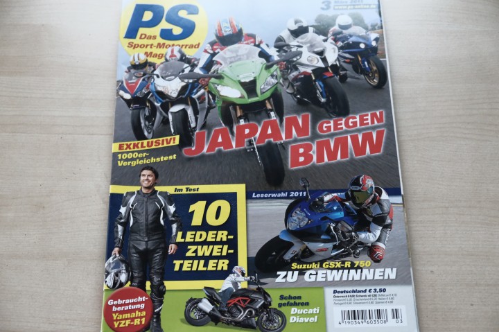 Deckblatt PS Sport Motorrad (03/2011)
